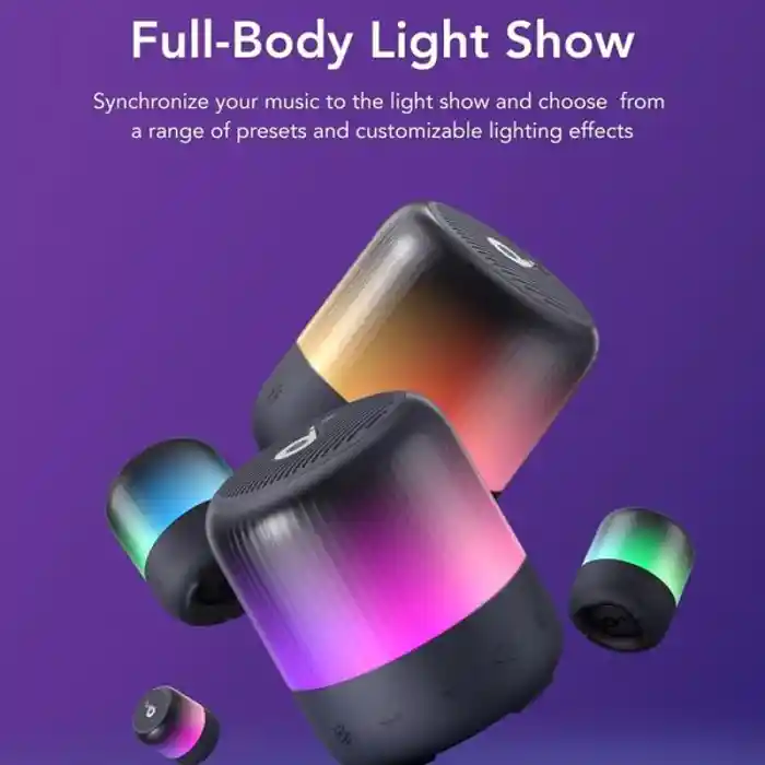 Anker Soundcore Glow Mini Wireless Bluetooth Speaker